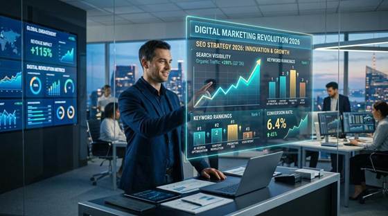 digital marketing revolution SEO strategy 2026 business growth