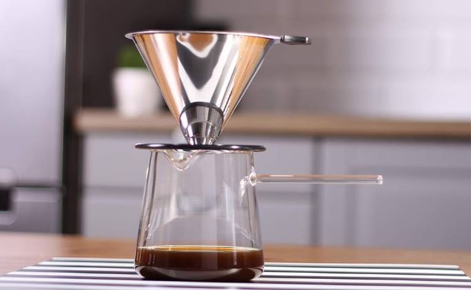 kettle with glass